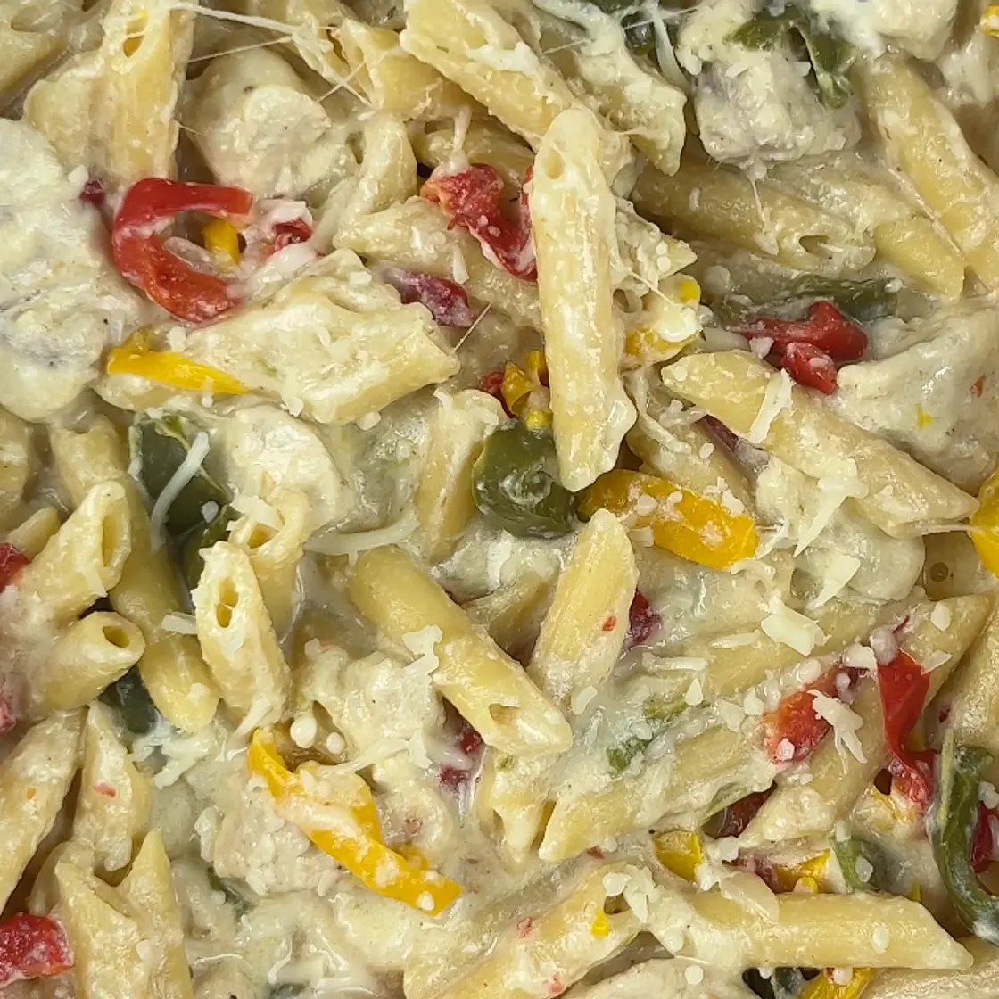 Pepper Bell and Mozzarella Penne ❤️