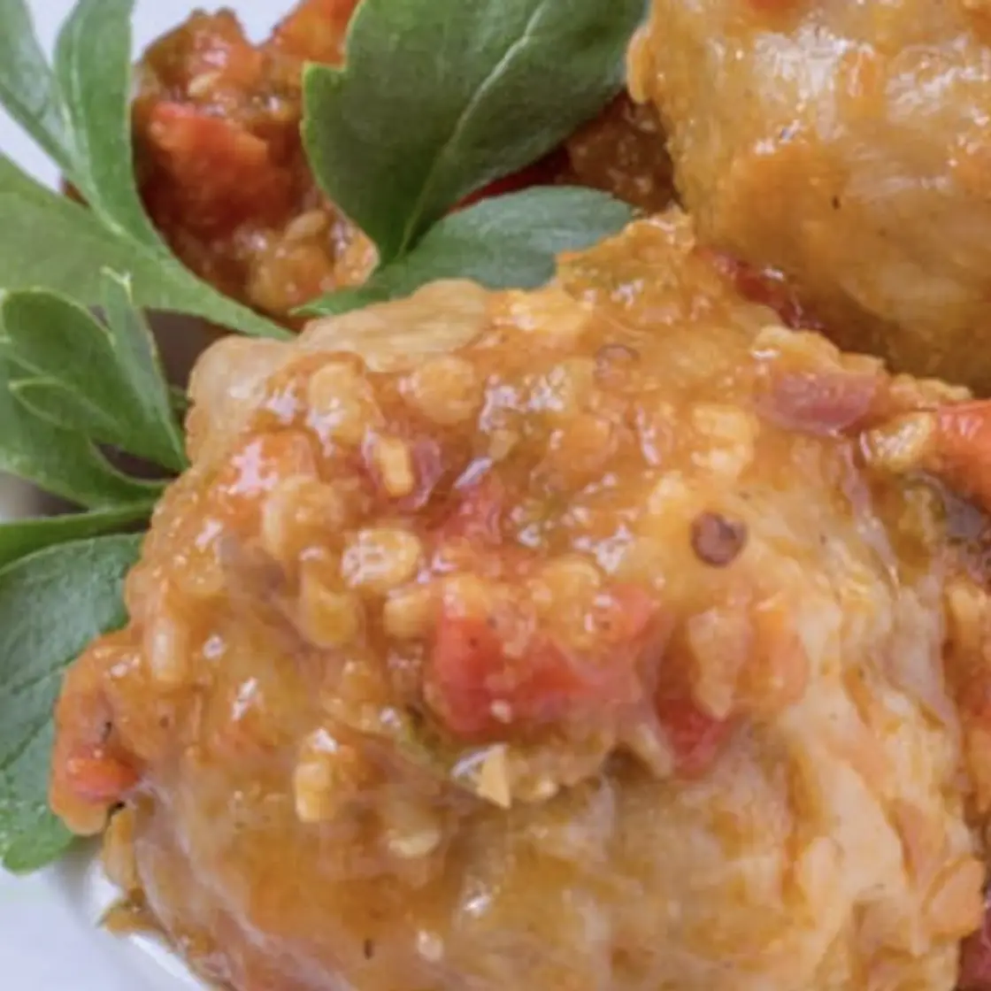 Spicy Meatballs with Coconut Milk