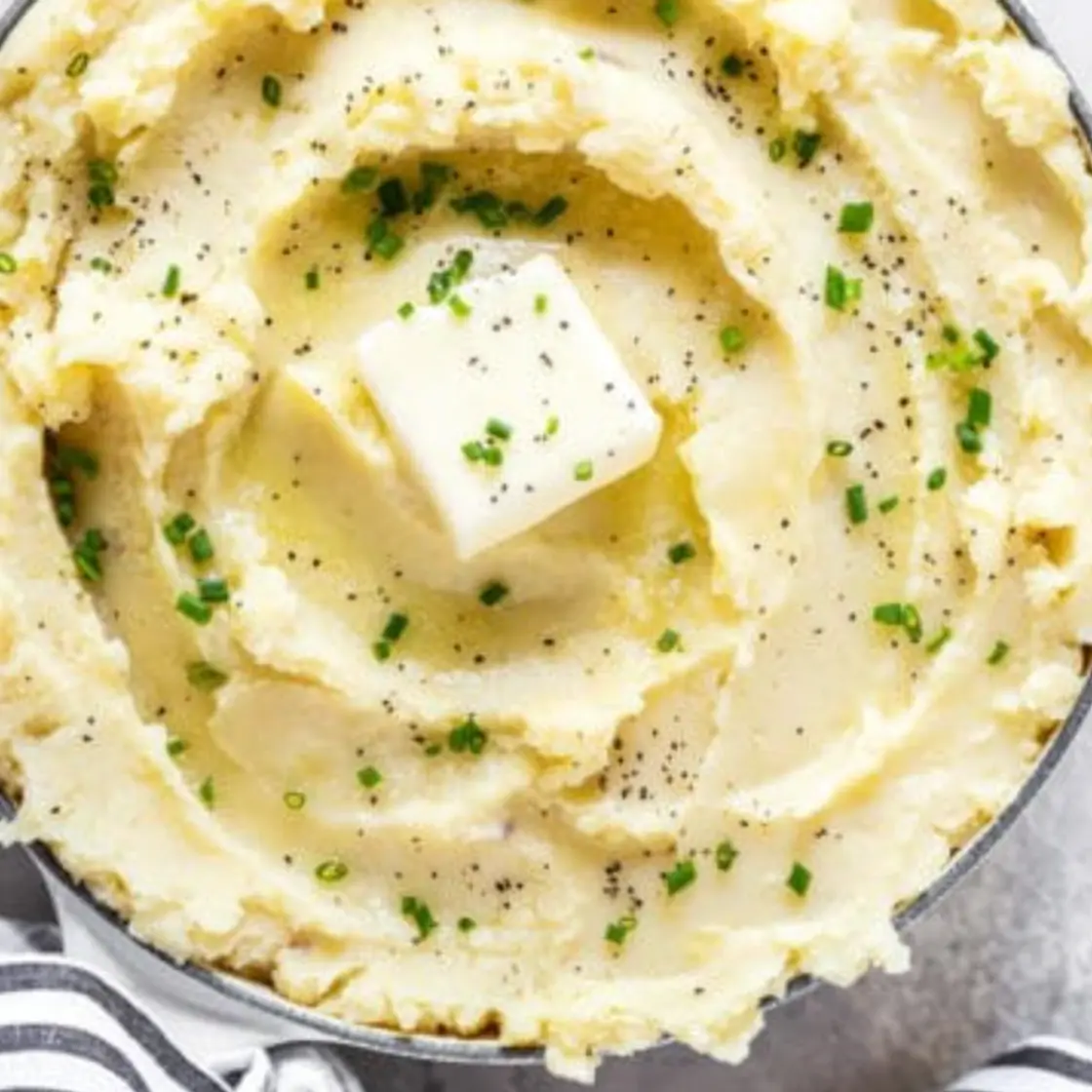 Garlic Parmesan Mashed Potatoes