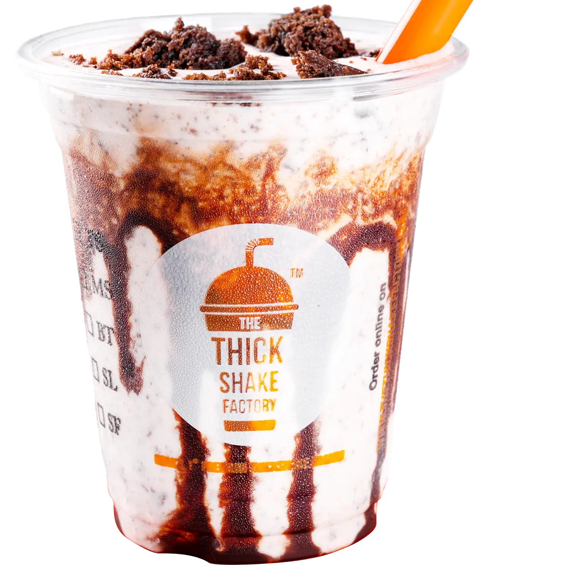 Nutella Brownie Crumble Thick Shake