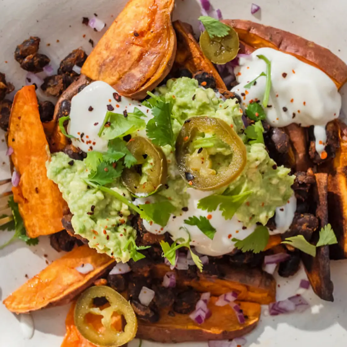 Loaded Sweet Potato Fries