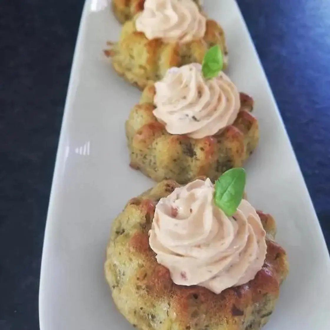 Mini St honoré pesto