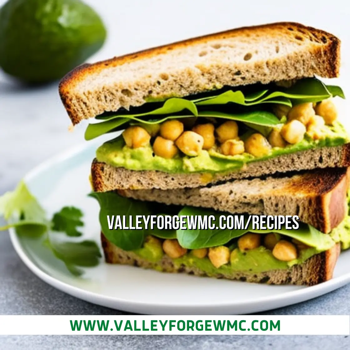 Avocado Hummus Sandwich