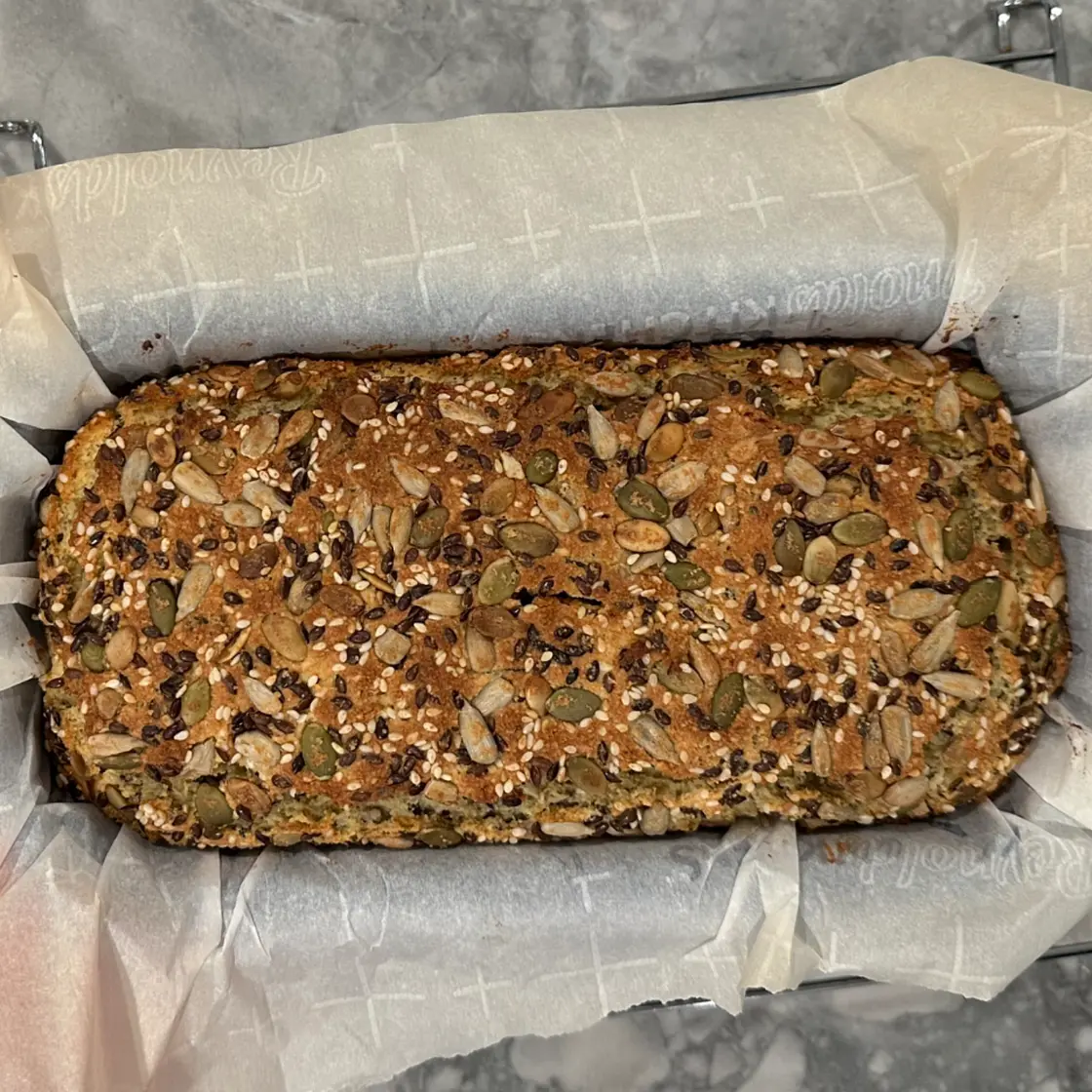 Low-Carb Seeded Quick Bread