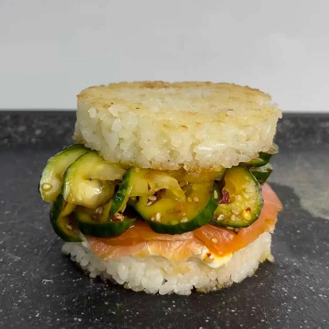 Der virale Gurkensalat- aber in einem Sandwich