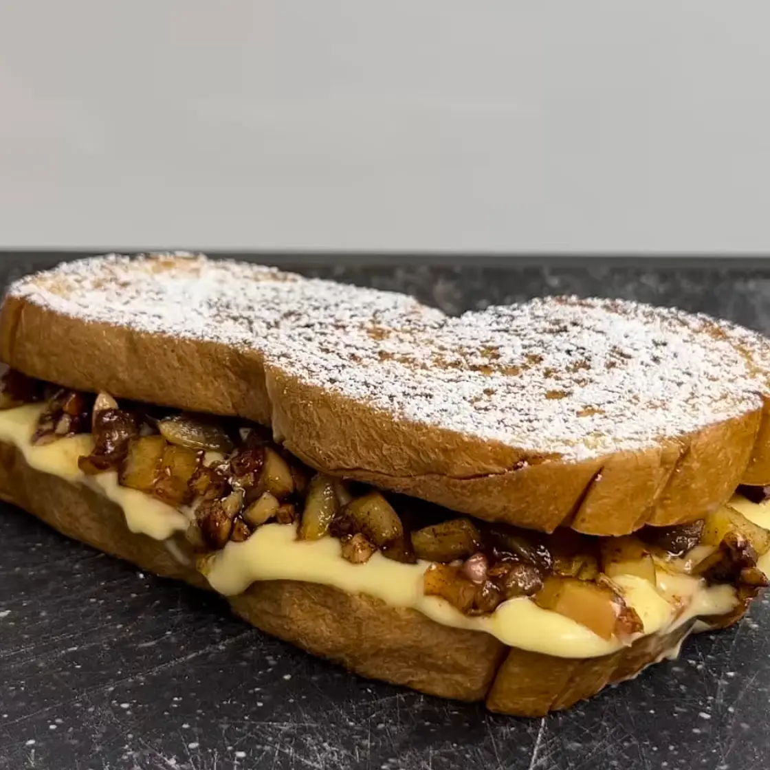 Winter Apfel Sandwich