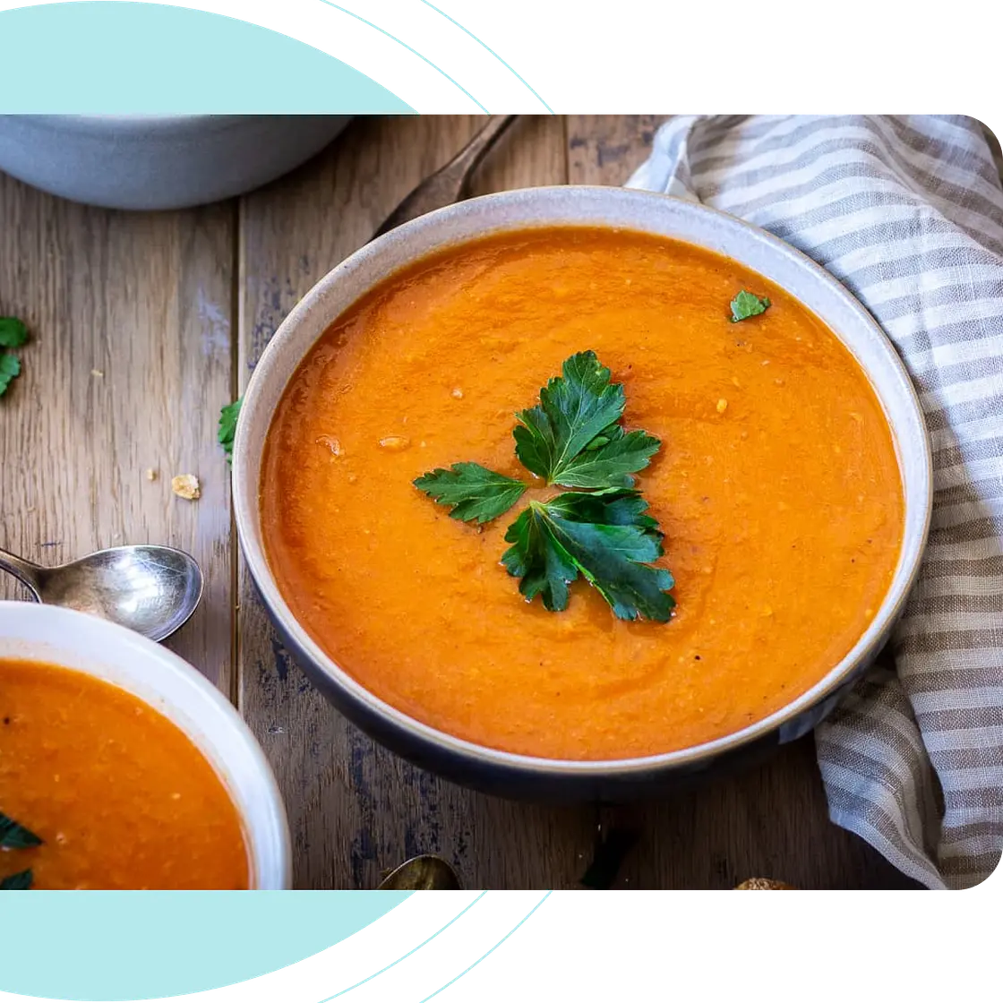 Carrot-Ginger Soup with Bone Broth and Turmeric