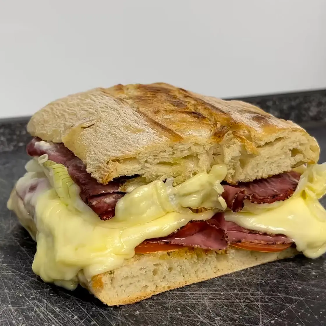 Pastrami Raclette Sandwich