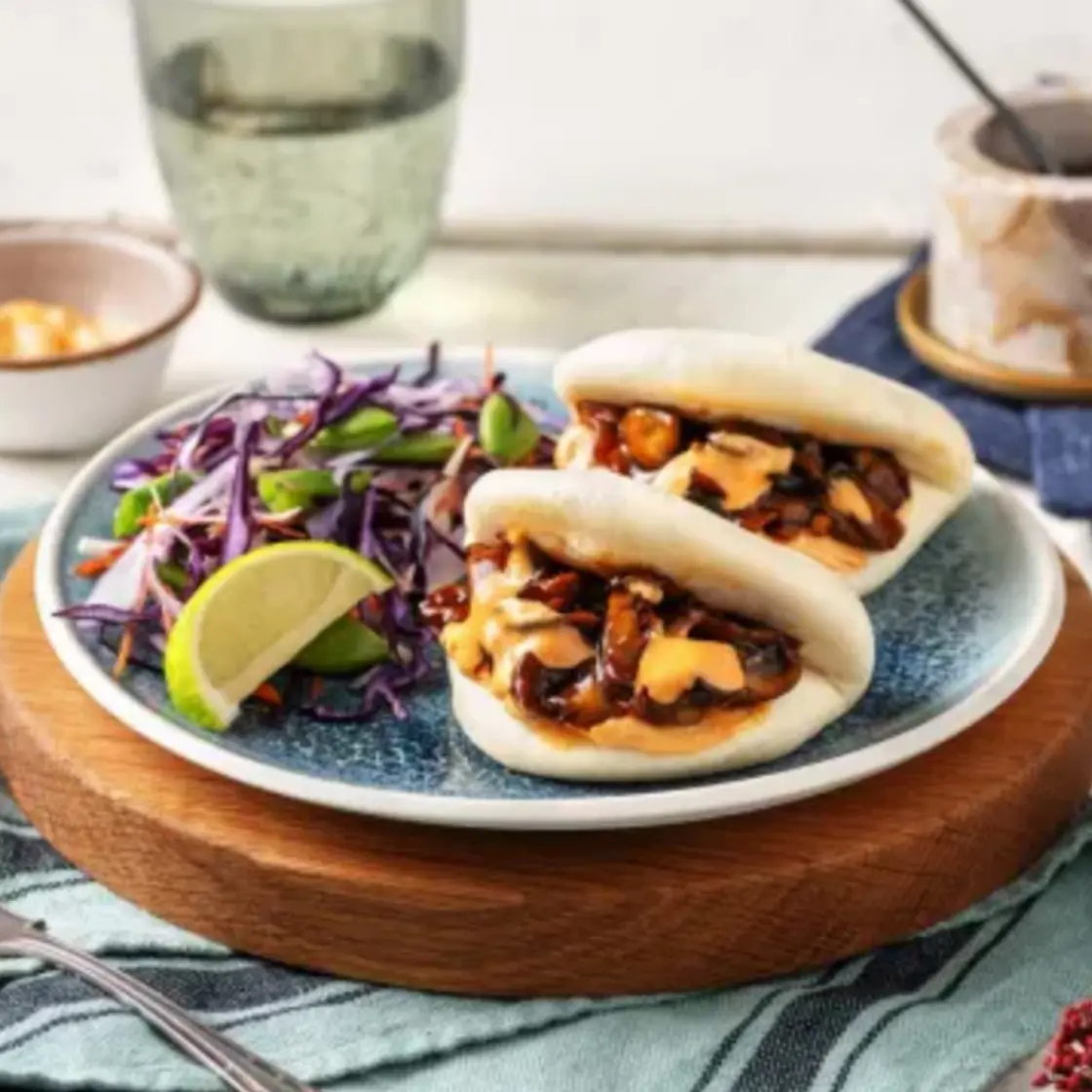 Hoisin Shiitake Mushroom Bao Buns