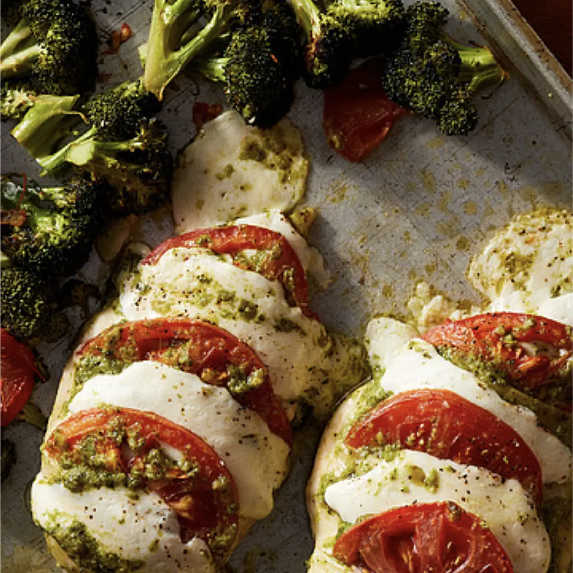 Hasselback Caprese Chicken