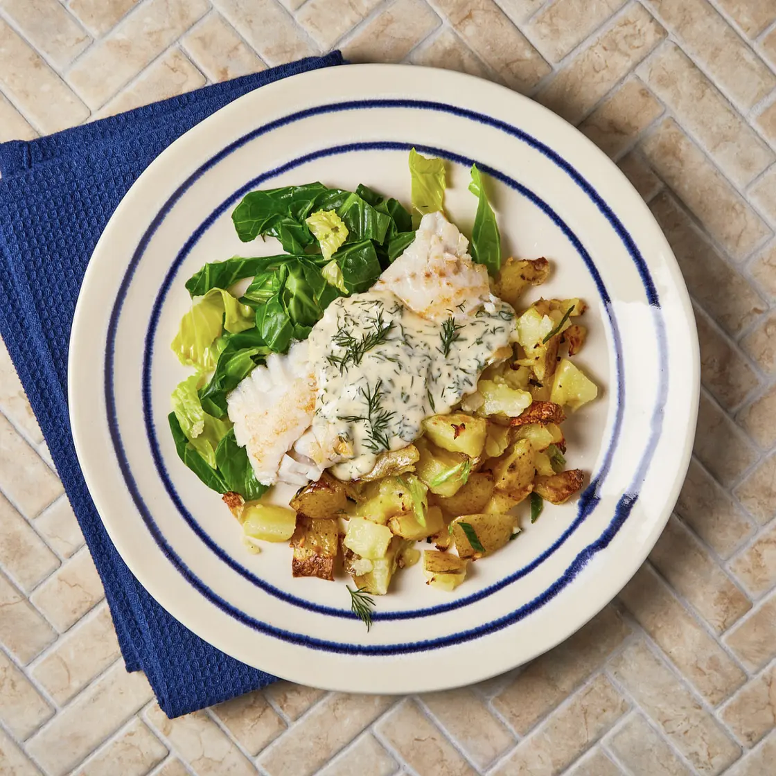 Cod & Herby Cheat's Hollandaise
