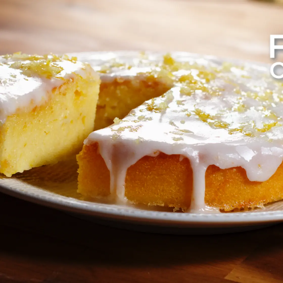 Delicious and refreshing lemon cake🍋
