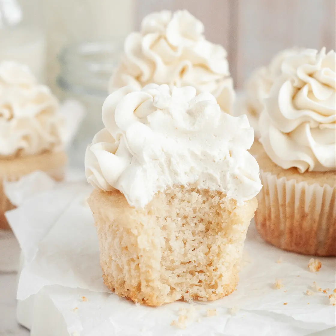Gluten-Free Vanilla Cupcakes (Dairy-Free)