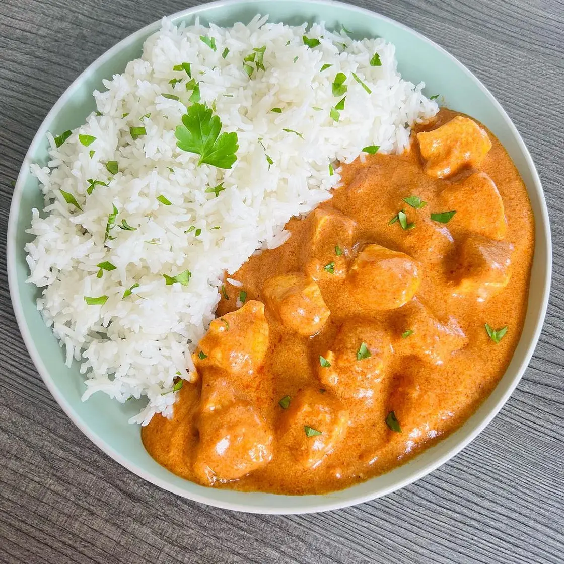 Butter Chicken mit Reis
