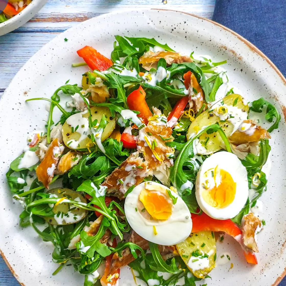 Smoked Mackerel Salad