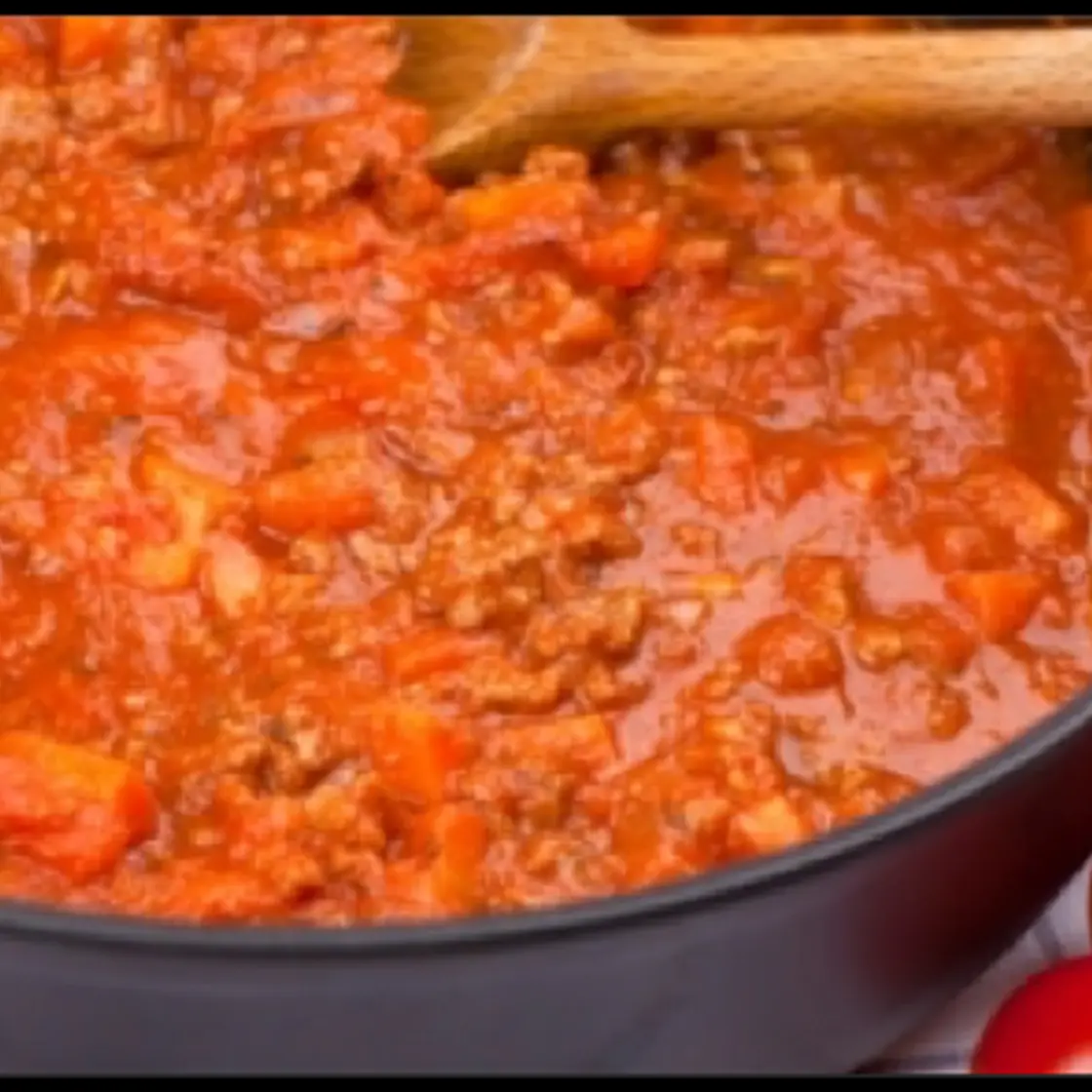 Sauce à spaghetti à la viande de Nicole Lefebvre - Lefebvres de Fugèreville