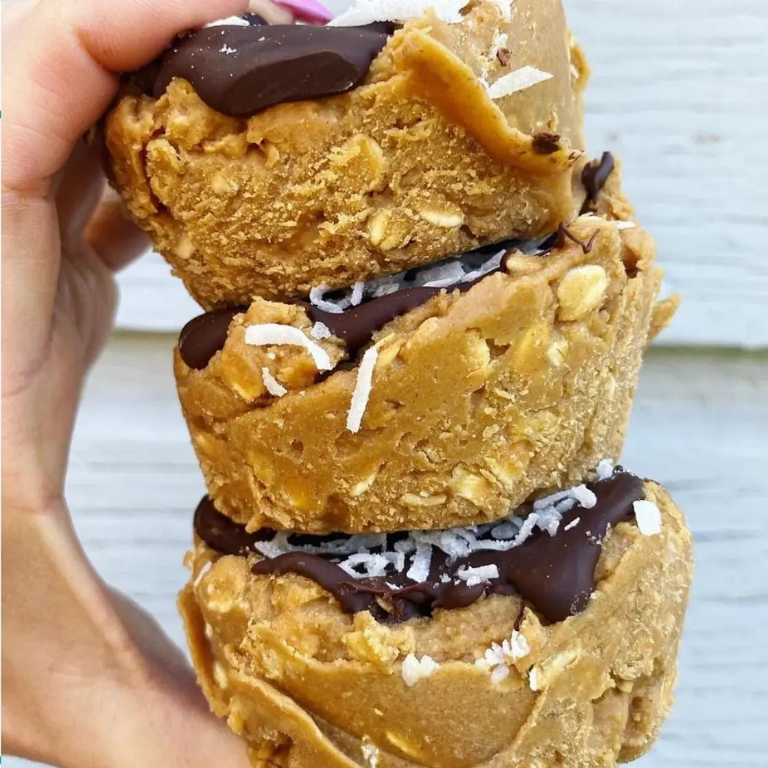 Salted Chocolate and Oat PB Cups