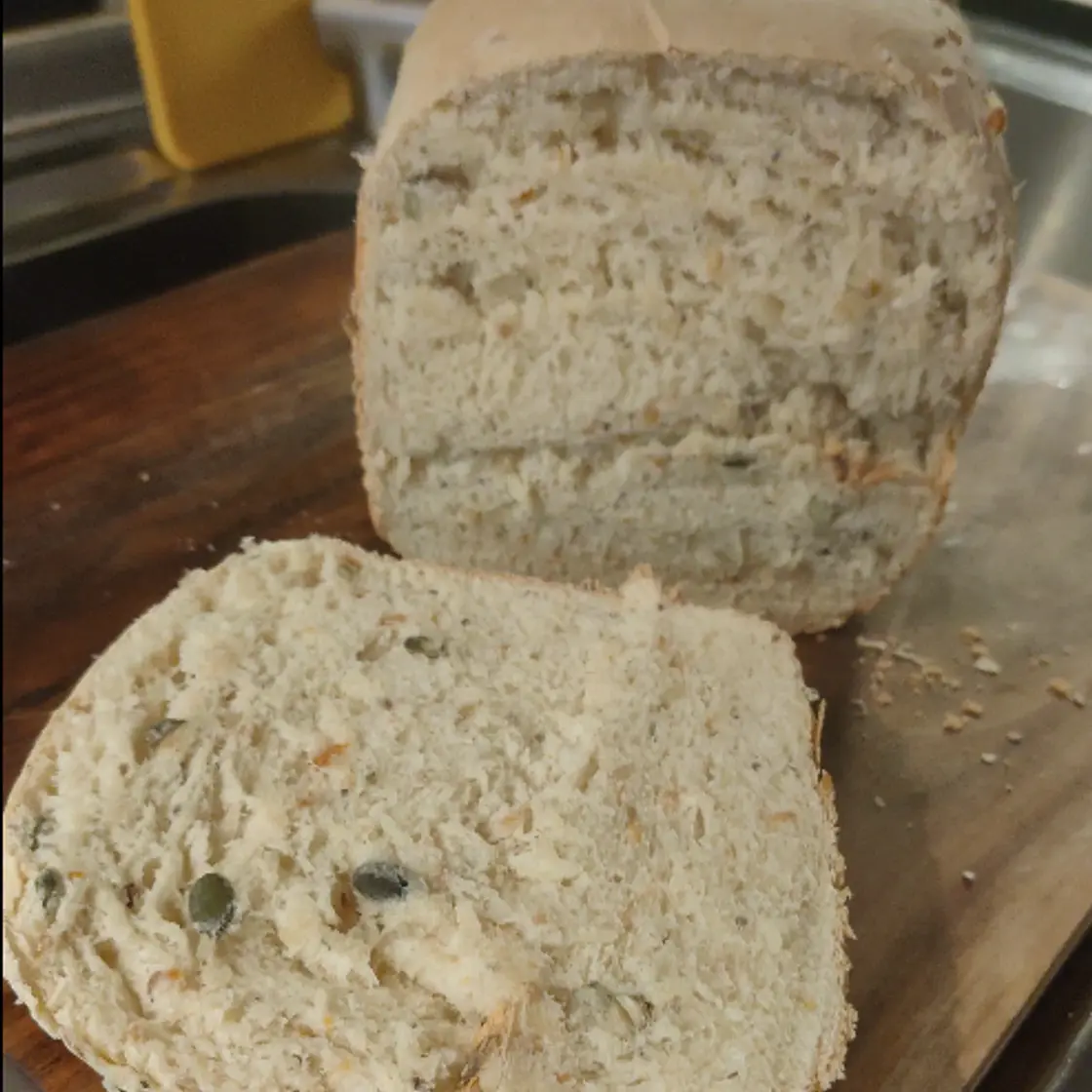 Pane fatto in casa con macchina del pane Moulinex 🍞