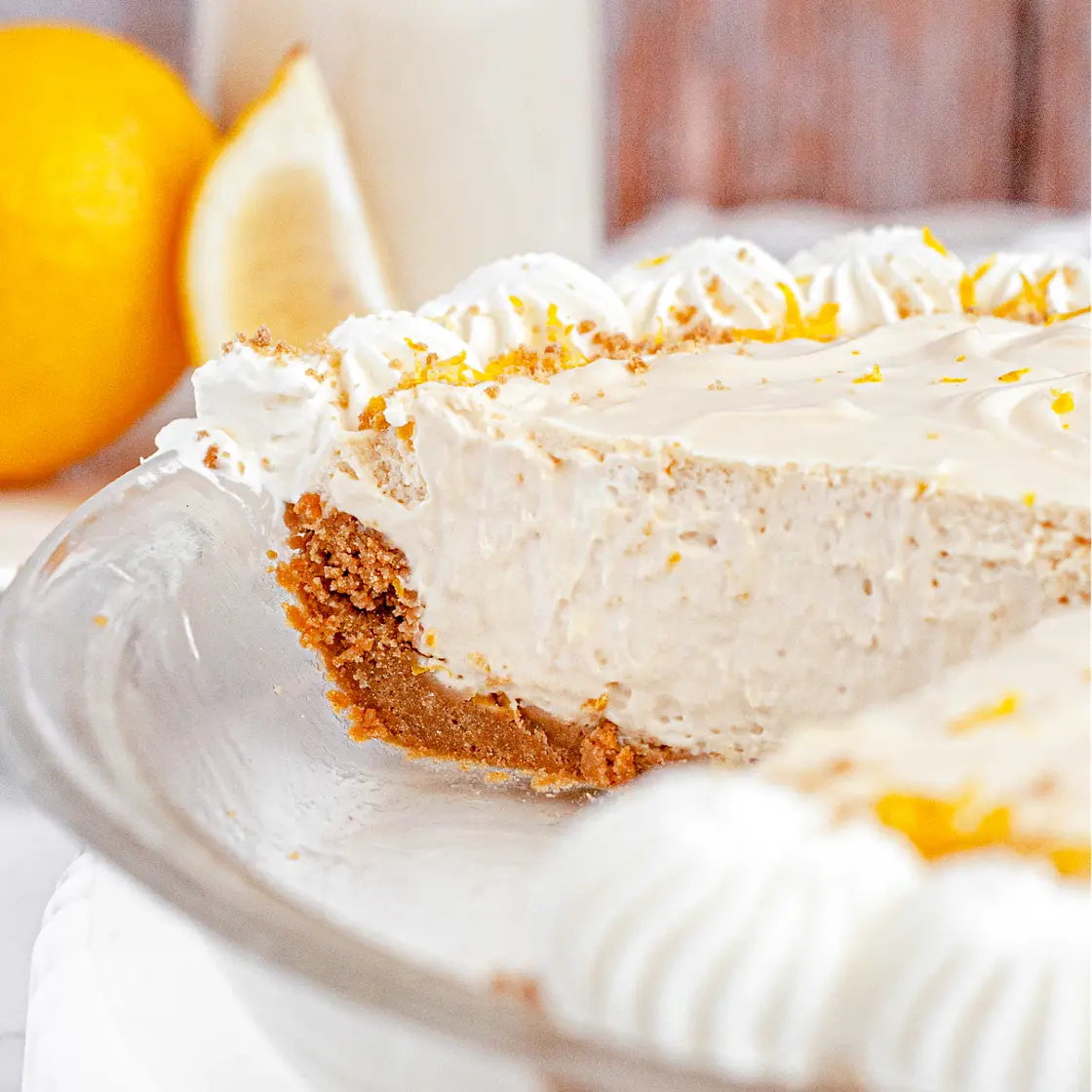 Gluten-Free Lemon Cheesecake (Vegan)