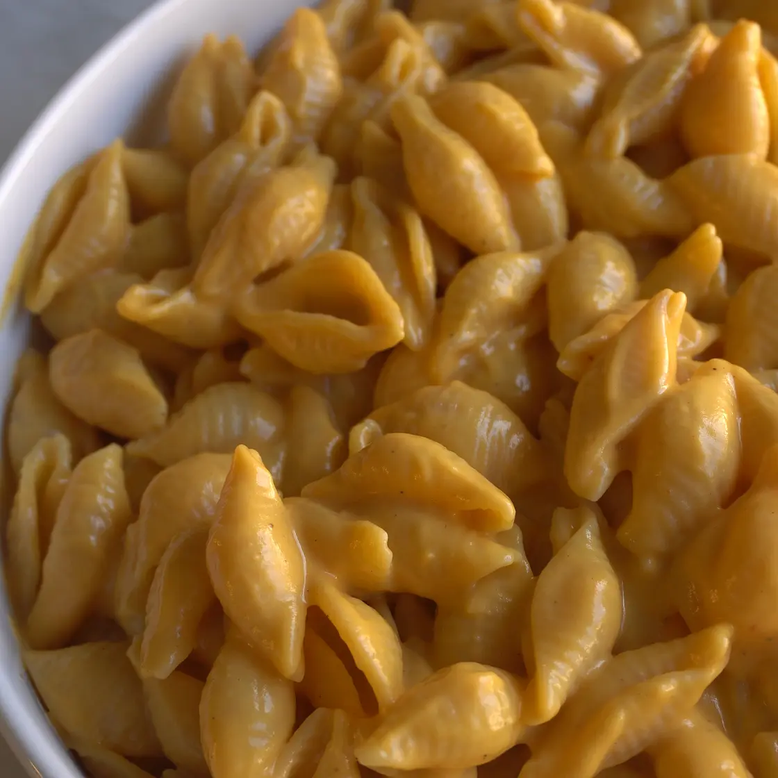 Sweet Potato Queso- Mac N Cheese