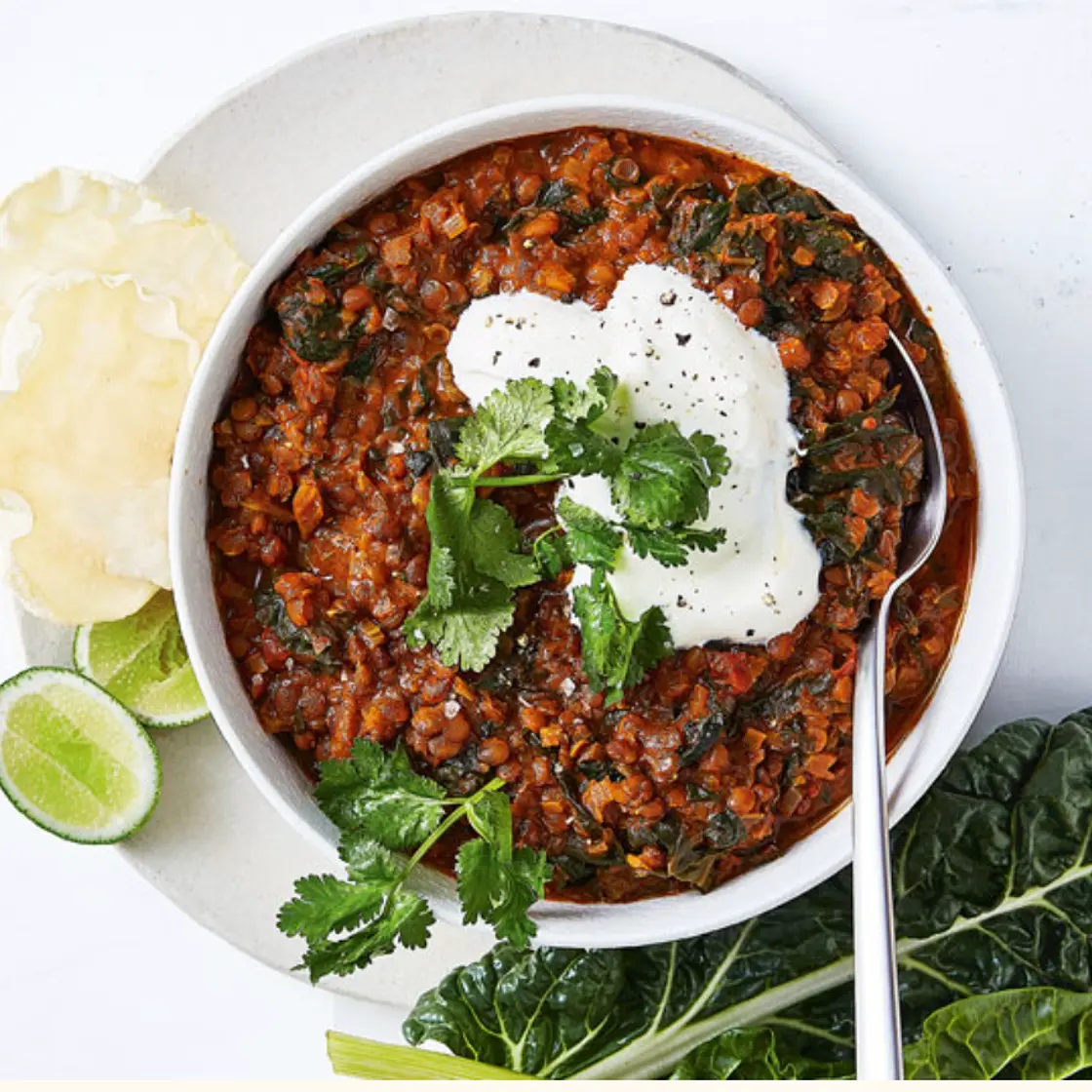 Silverbeet dahl