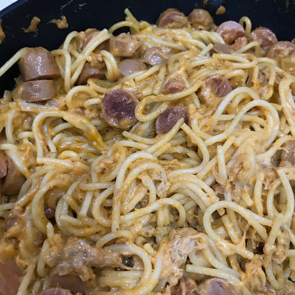 Delicious and super easy tuna pasta ❤️