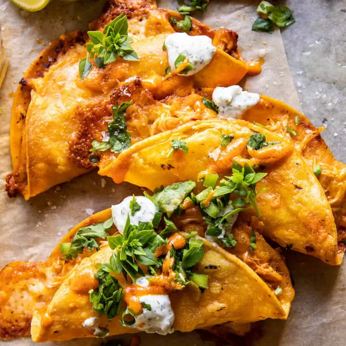 Buffalo Chicken Tacos