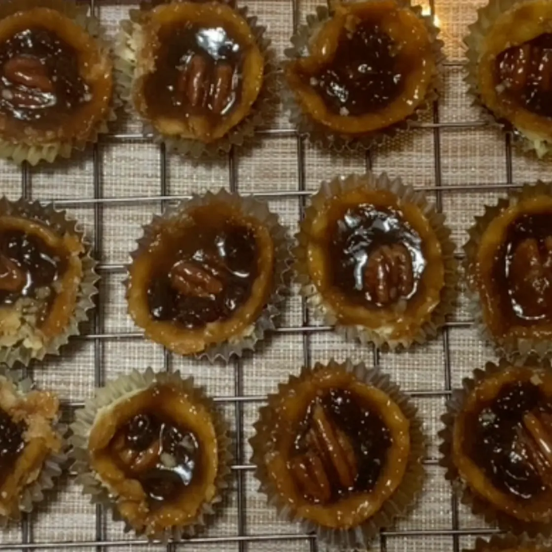 Vegan toffee butter tarts