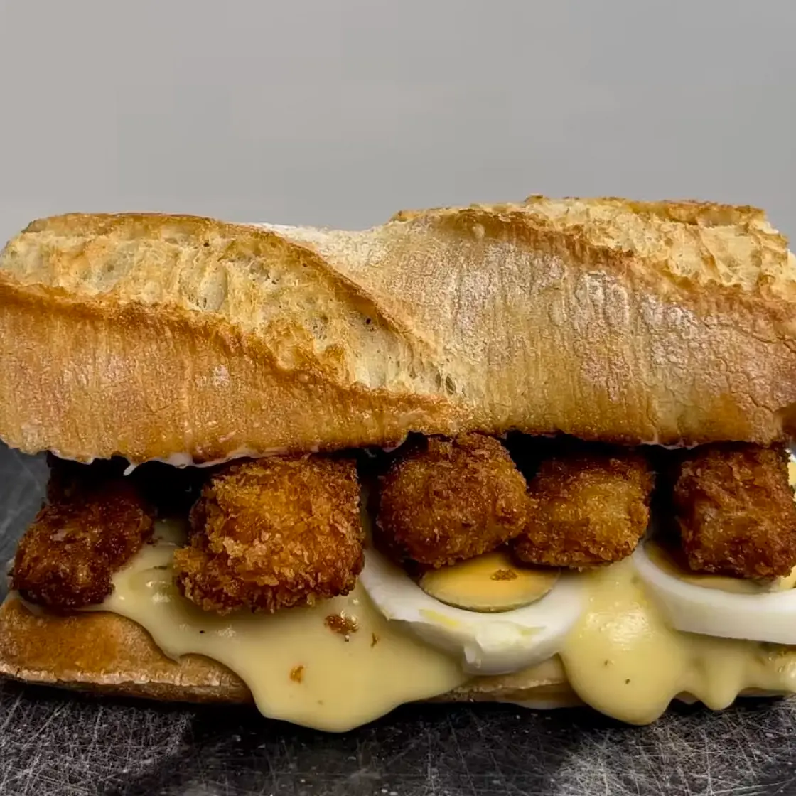 Fischstäbchen Sandwich