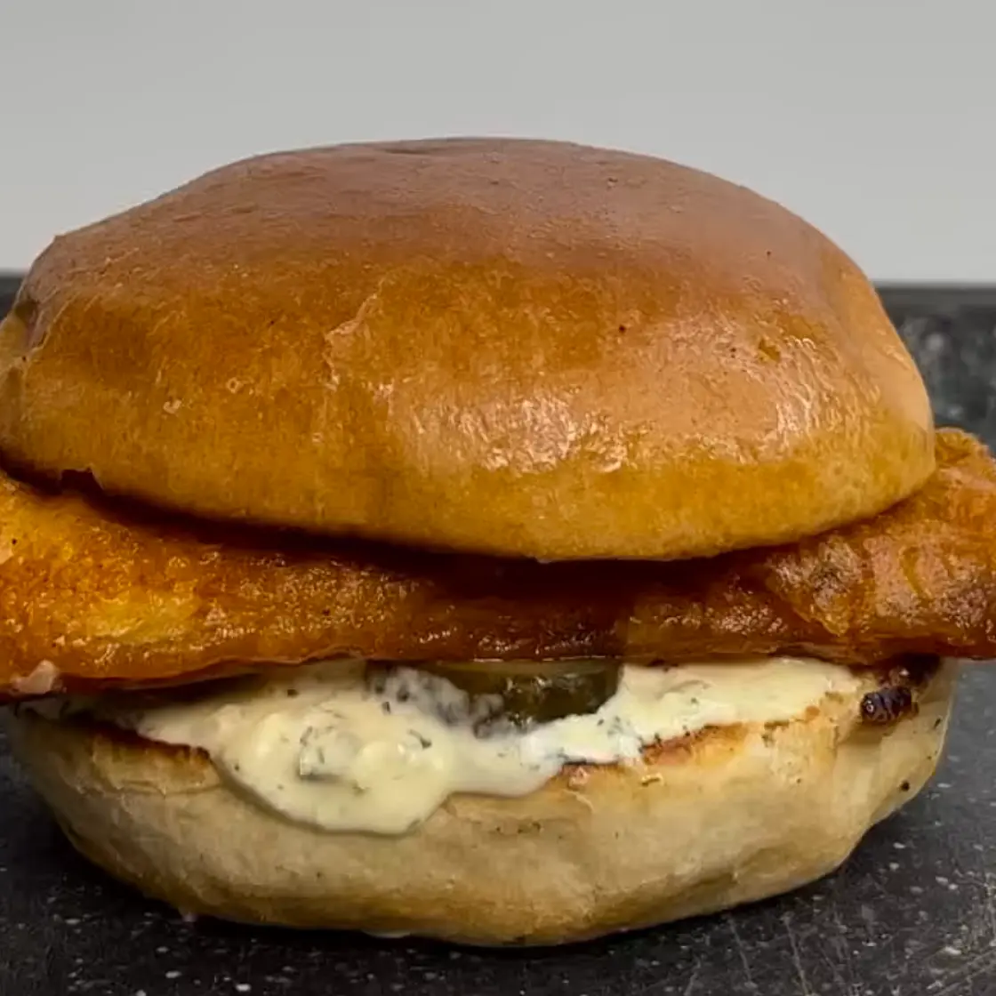 Popeye's Flunder Sandwich