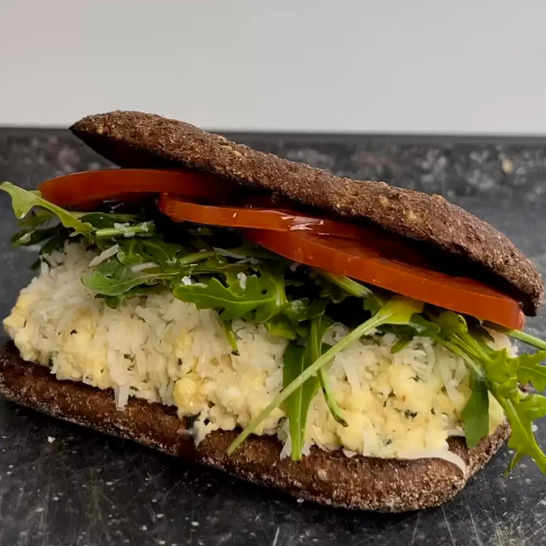 Vegetarisches High Protein Sandwich