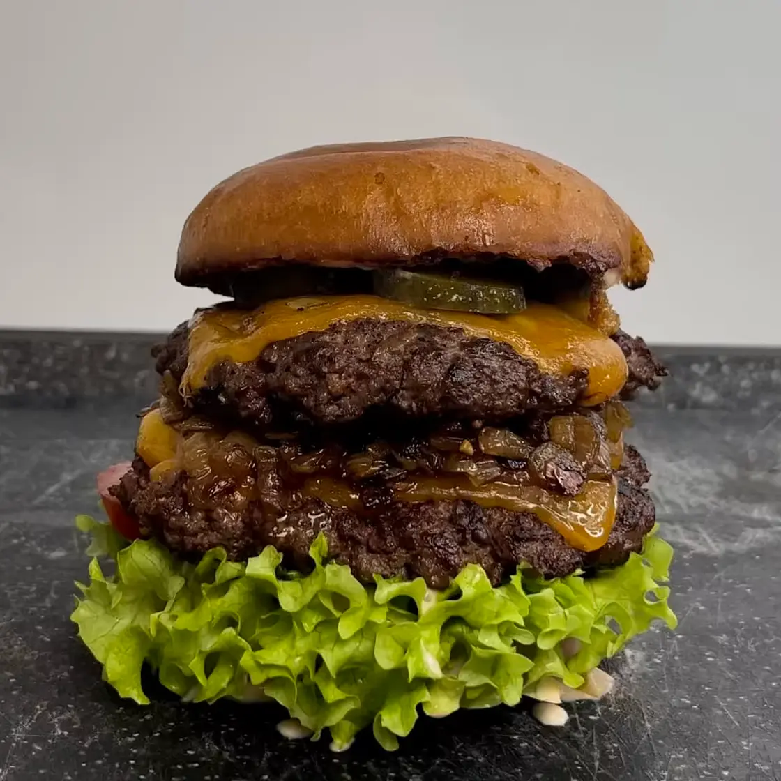 In-N-Out animal style burger