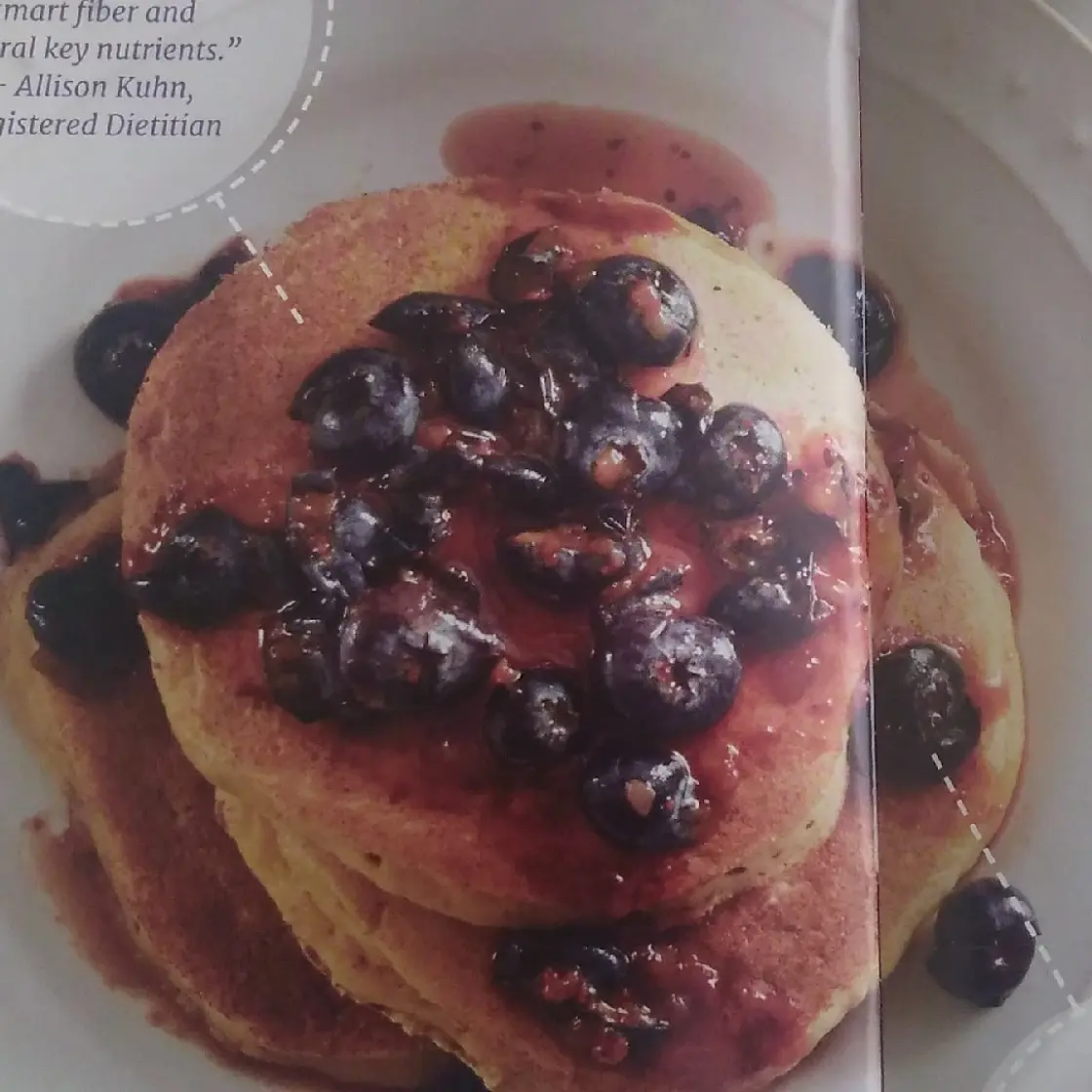 Whole-Grain Lemon Blueberry Ricotta Pancakes