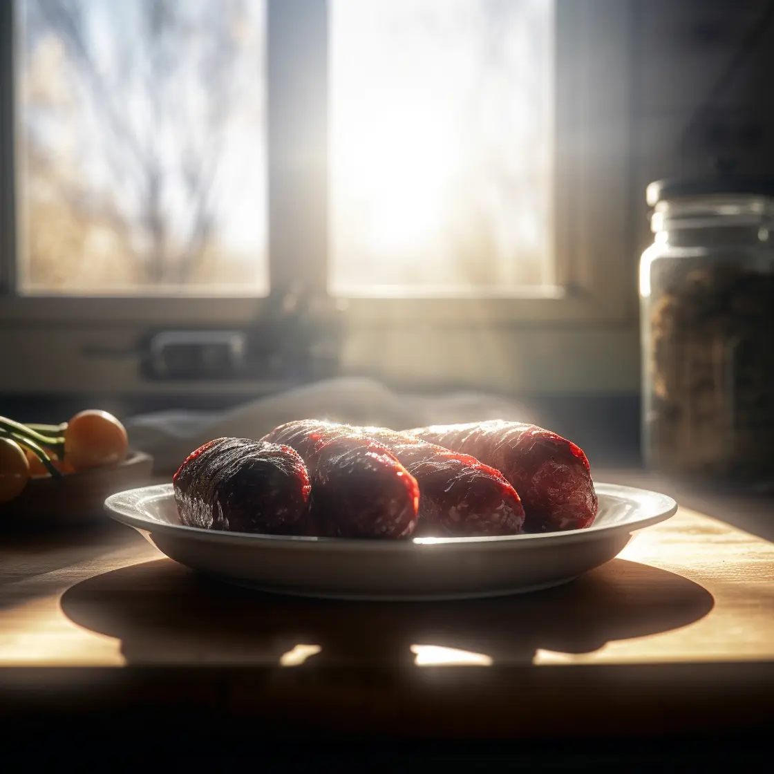 Vegetarische Chorizo mit Sojahack