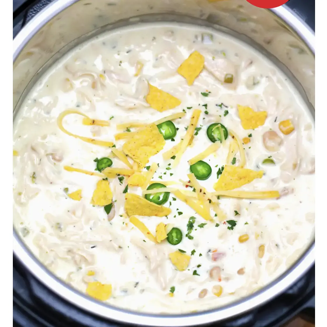 White chicken chili