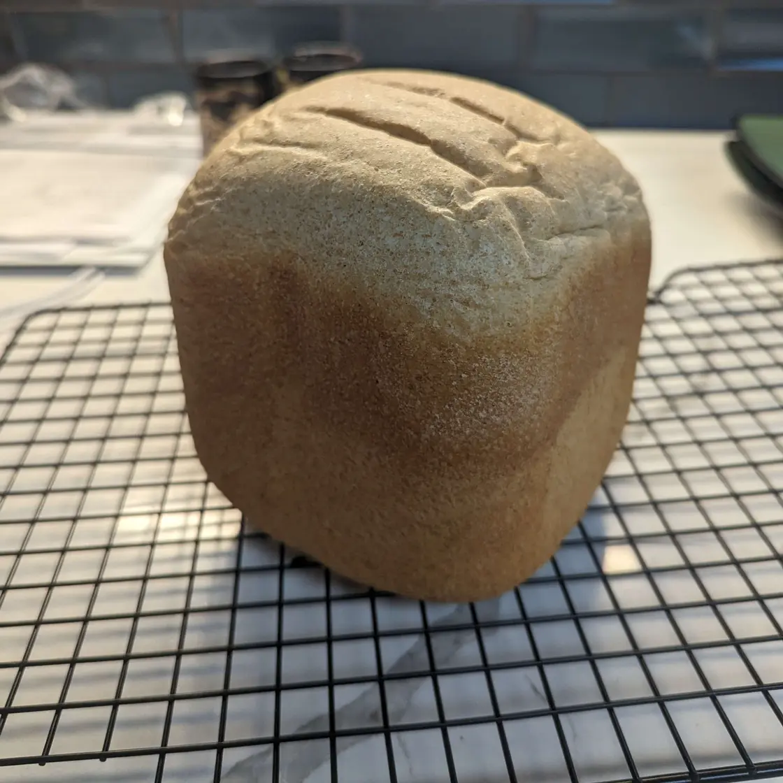 Honey Wheat Loaf (Bread Machine)