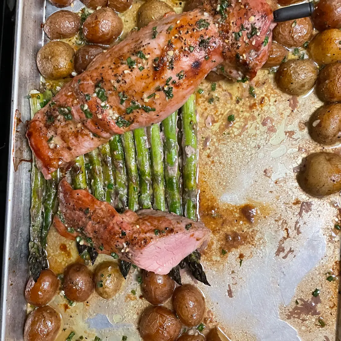 Pork Tenderloin Recipe Easy Sheet Pan Dinner