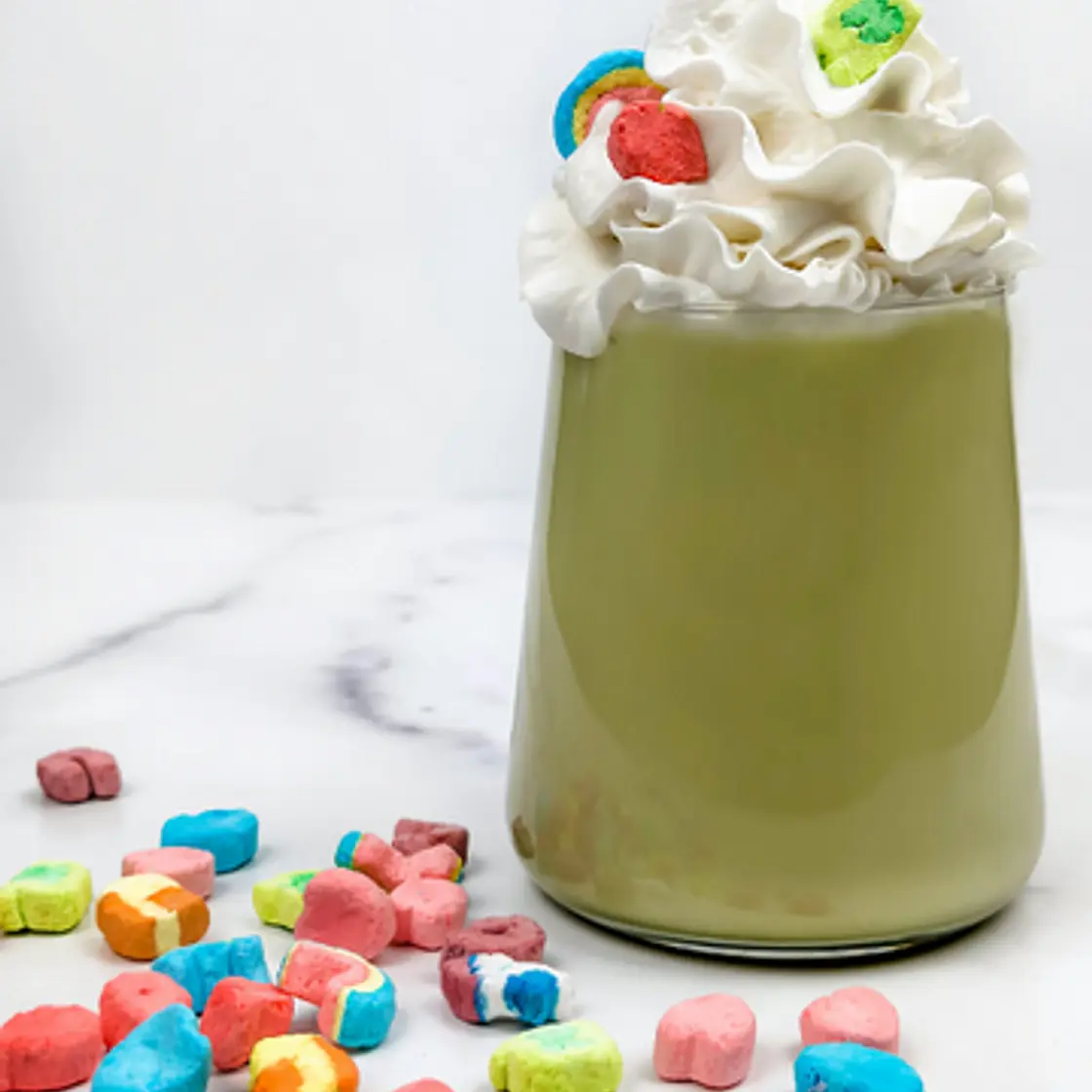 Lucky Charms Matcha Latte