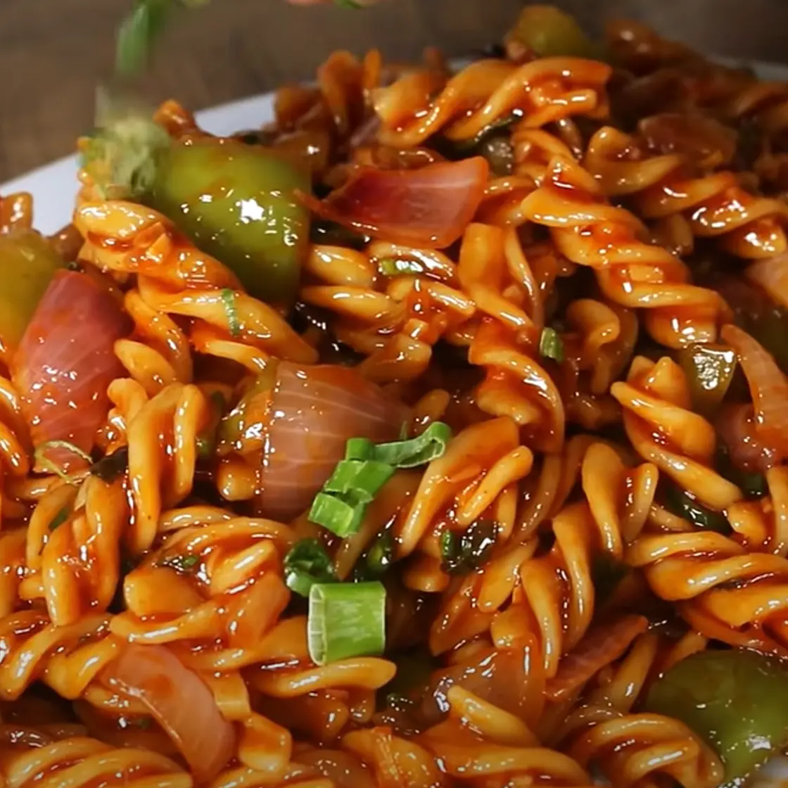 Soy sauce chinese pasta