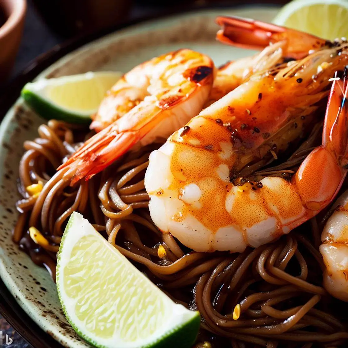 Honey Lime Glazed Ebi Shrimp