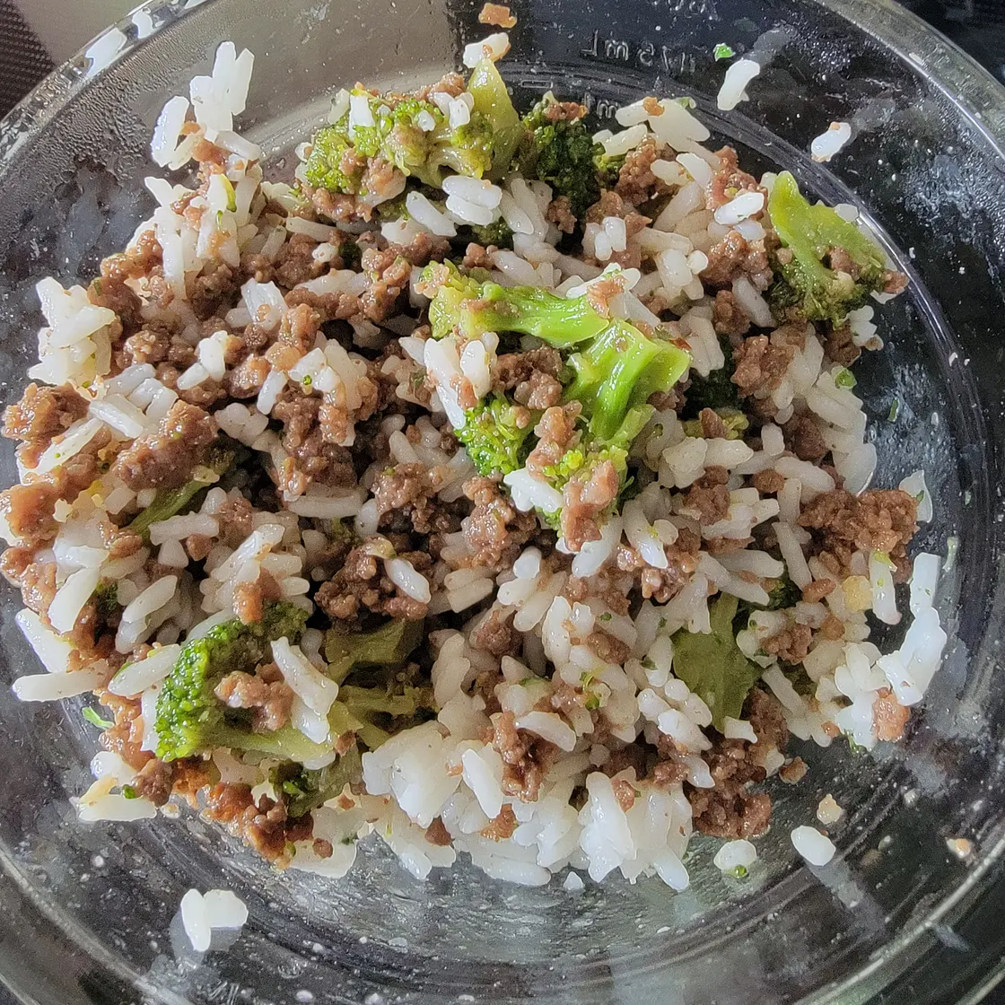 Korean Beef Brocolli & Rice