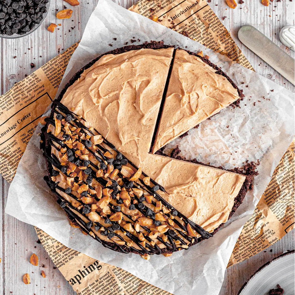 Gluten-Free Peanut Butter Pie (Vegan)