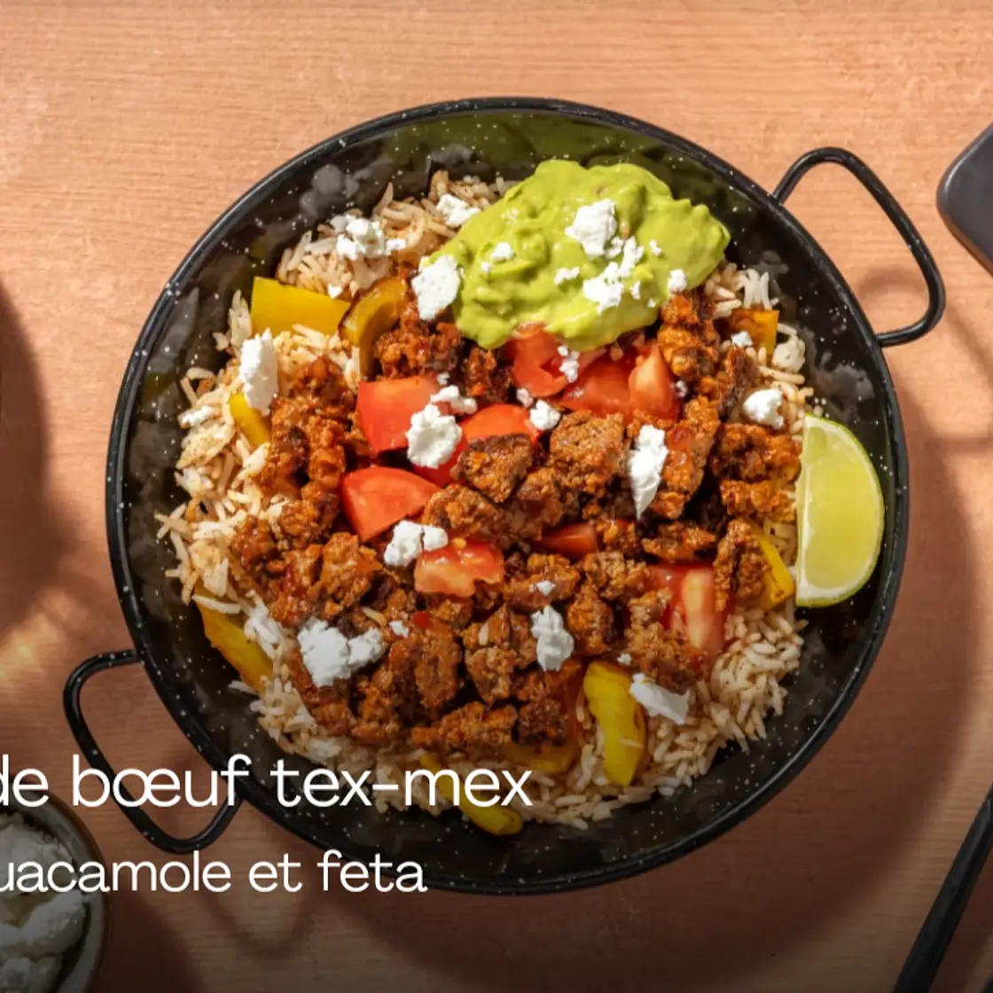 Bols de boeuf Tex-mex