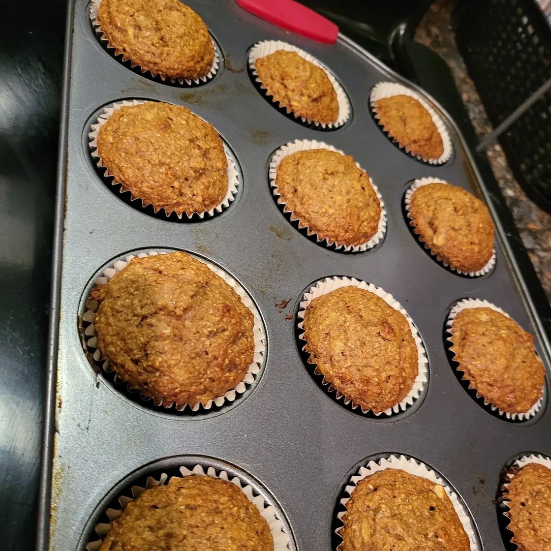 Cheerios banana muffins