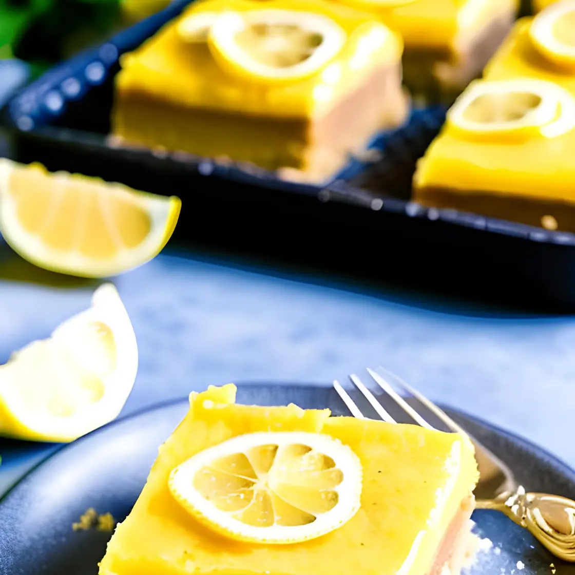 Sunny Lemon Zest Bars
