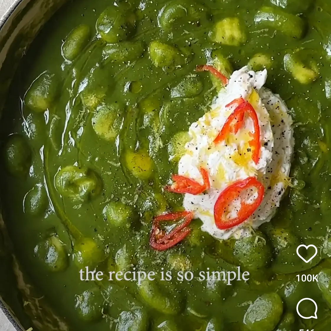 Spinach gnocchi
