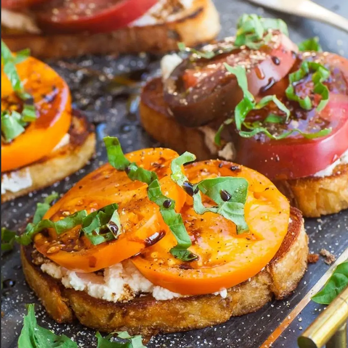 Ricotta-tomatensalade