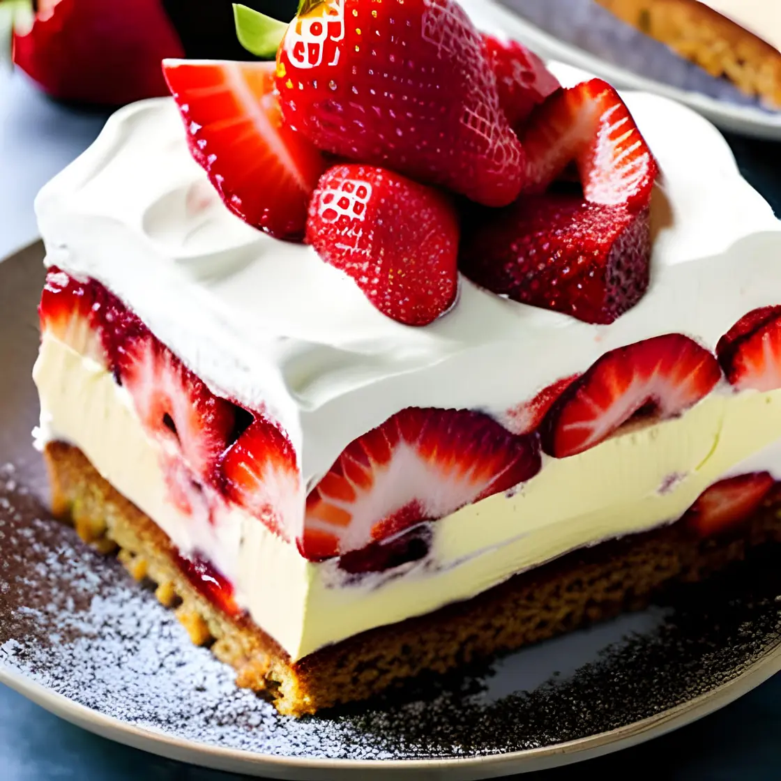 Strawberry Shortcake Tiramisu Fusion
