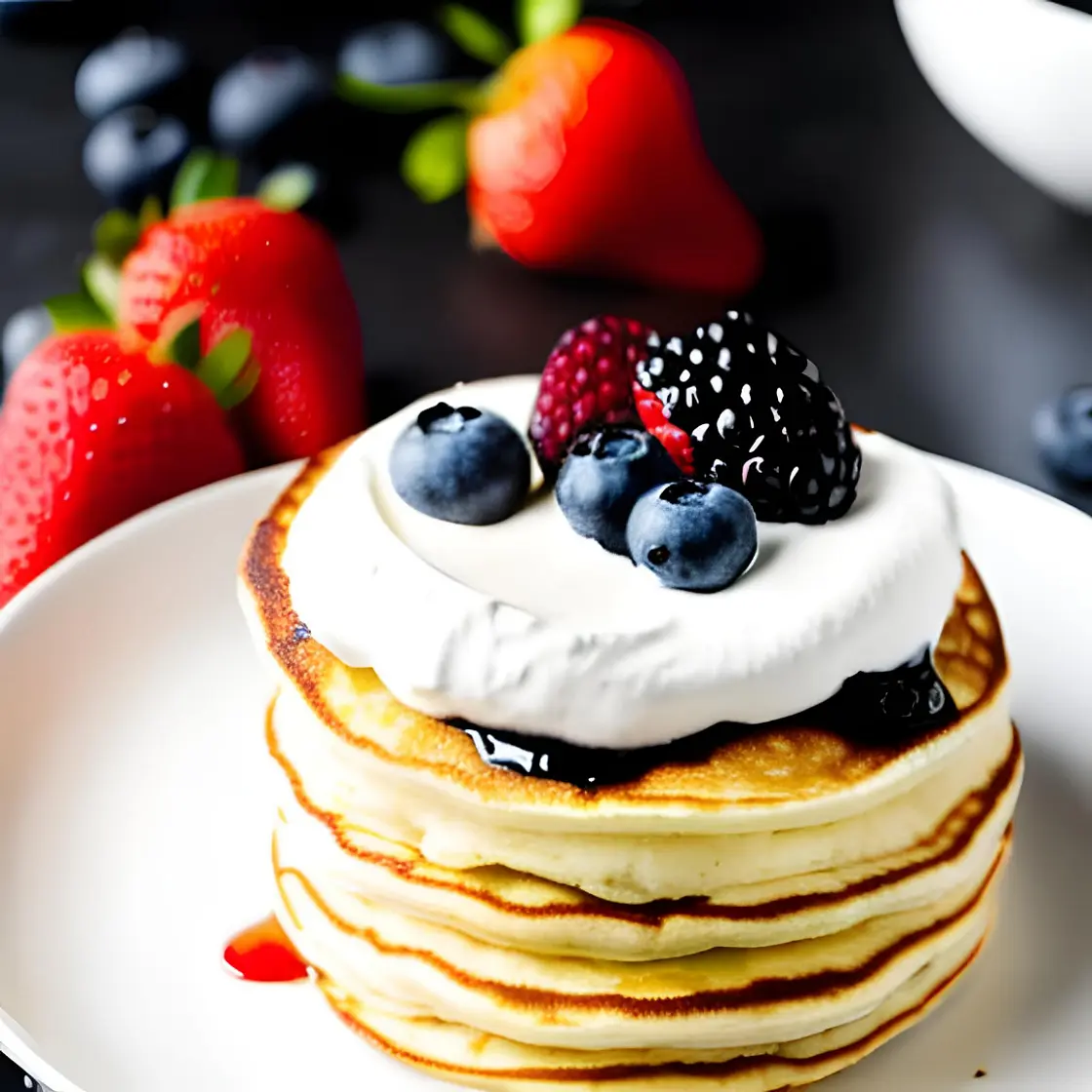 Fluffy Soufflé Pancakes