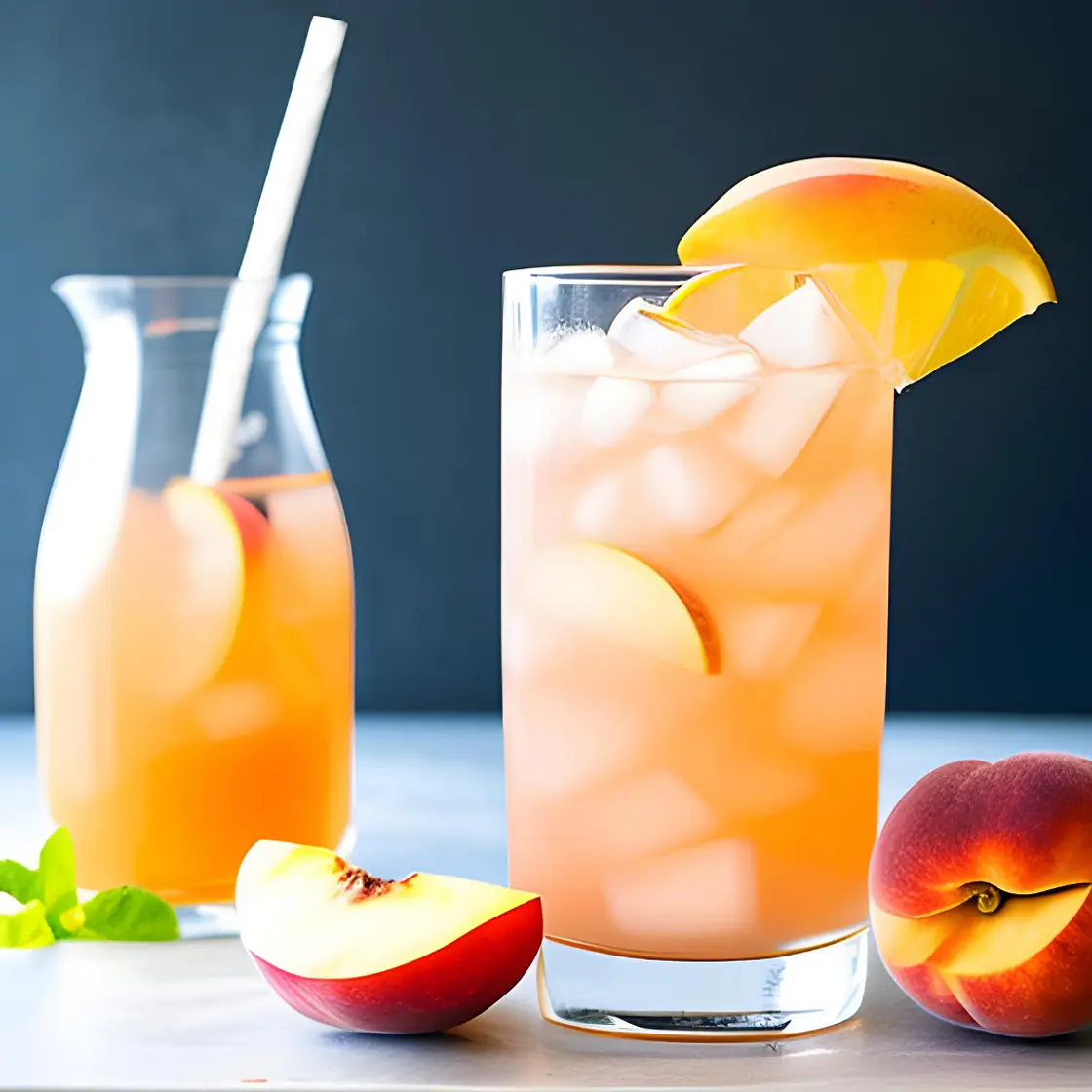 Refreshing Summer Peach Lemonade